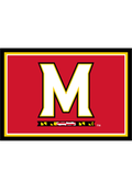 Maryland Terrapins 6x8 Spirit Interior Rug - Red