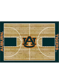 Auburn Tigers 8x11 Courtside Interior Rug - Navy Blue