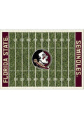 Florida State Seminoles 8x11 Homefield Interior Rug - Garnet