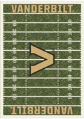 Vanderbilt Commodores 8x11 Homefield Interior Rug - Gold