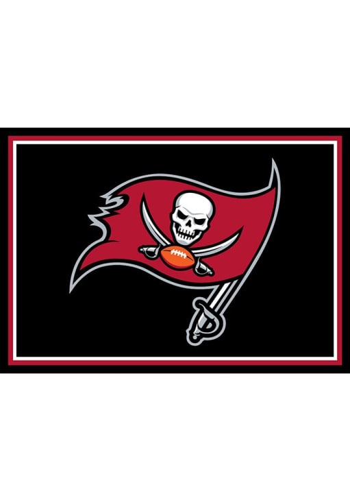 Tampa Bay Buccaneers 3x4 Area Rug Interior Rug - Red