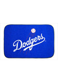 Los Angeles Dodgers 4x6 Script MVP Authentic Sports Turf Interior Rug - Blue