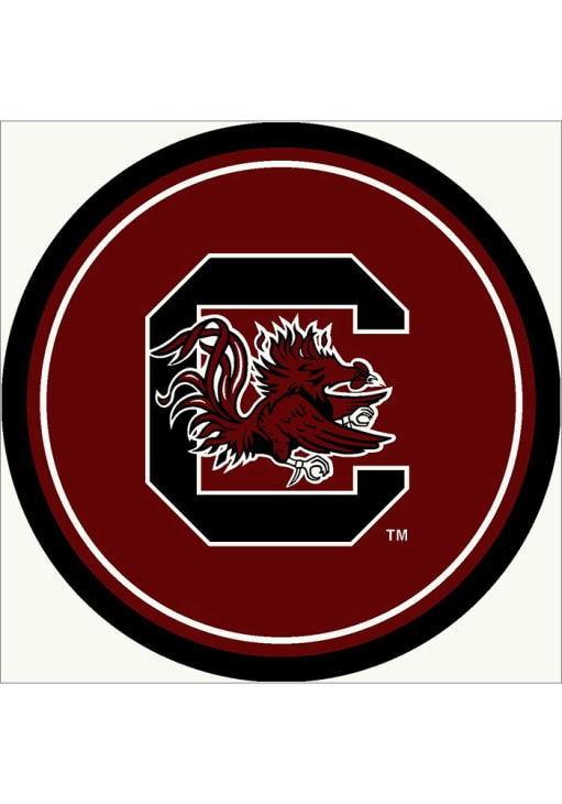 South Carolina Gamecocks 64" Diameter Interior Rug - Garnet