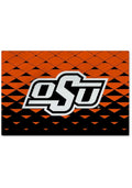 Oklahoma State Cowboys Washable Rug Interior Rug - Black