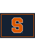 Syracuse Orange 3x4 Area Interior Rug - Navy Blue