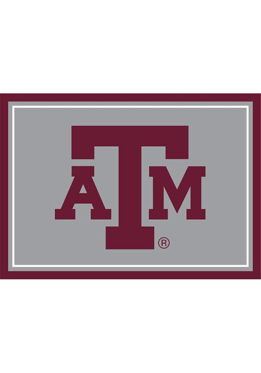 Texas A&M Aggies 8x11 Spirit Interior Rug - Ash
