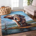 A Big Elephant Rug