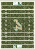 South Florida Bulls 4x6 Homefield Interior Rug - Green