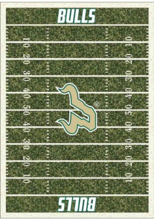 South Florida Bulls 4x6 Homefield Interior Rug - Green