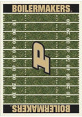 Purdue Boilermakers 8x11 Homefield Interior Rug - Gold