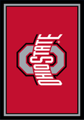 Ohio State Buckeyes 6x8 Spirit Interior Rug - Scarlet Red