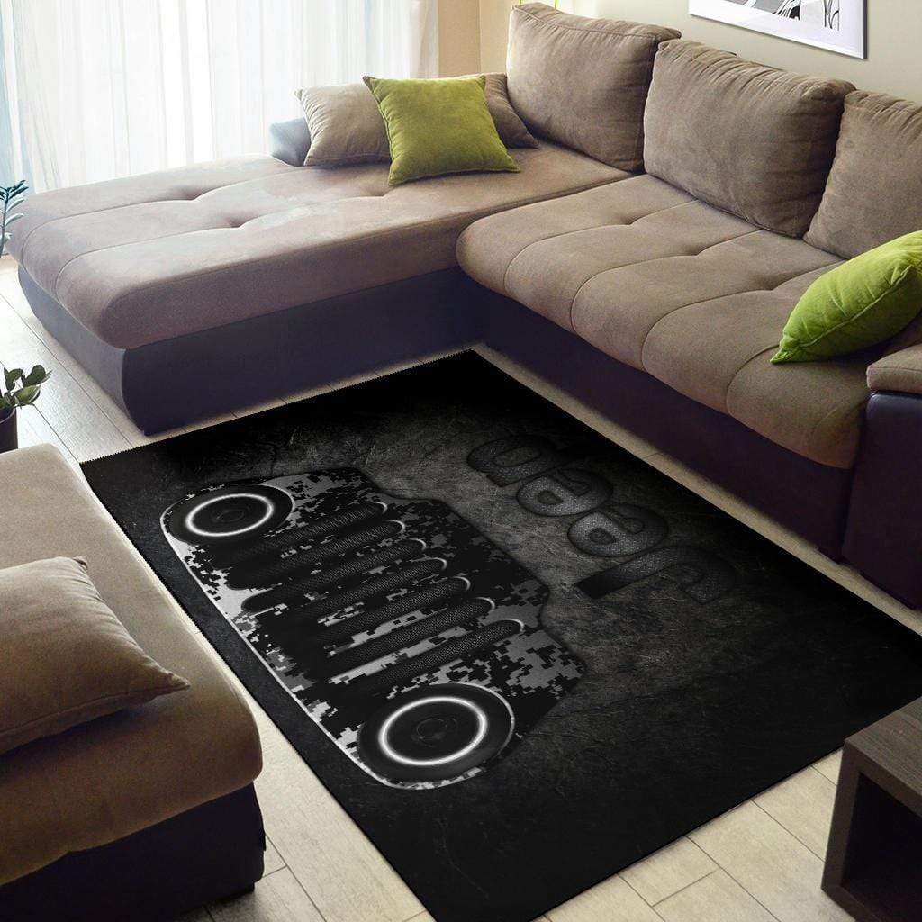 Jeep Cool Rectangle Rug TN1607261644