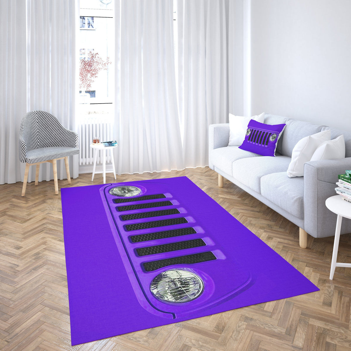 Jeep Special Blue Carpet Living Room-Area Rug TN1607261633