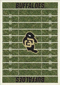 Colorado Buffaloes 6x8 Homefield Interior Rug - Black