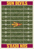 Arizona State Sun Devils 6x8 Homefield Interior Rug - Maroon