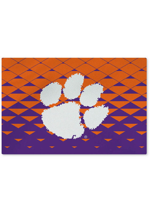 Clemson Tigers Washable Rug Interior Rug - Orange