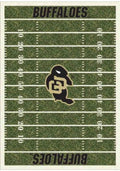 Colorado Buffaloes 8x11 Homefield Interior Rug - Black