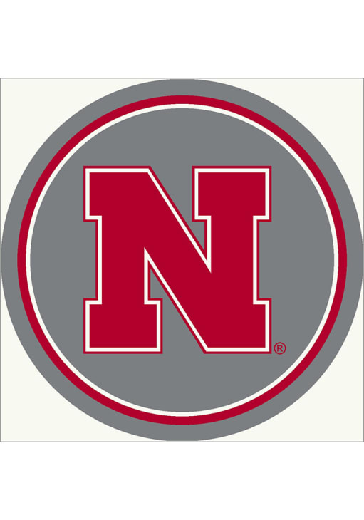 Nebraska Cornhuskers 64" Diameter Interior Rug - Ash
