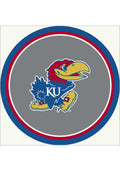 Kansas Jayhawks 64" Diameter Interior Rug - Ash