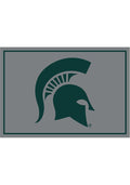 Michigan State Spartans 8x11 Spirit Interior Rug - Ash