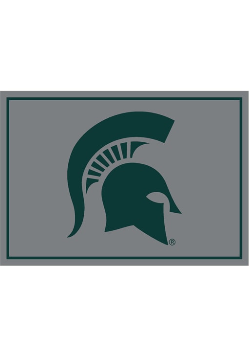 Michigan State Spartans 8x11 Spirit Interior Rug - Ash