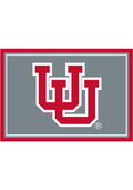 Utah Utes 3x4 Area Interior Rug - Ash