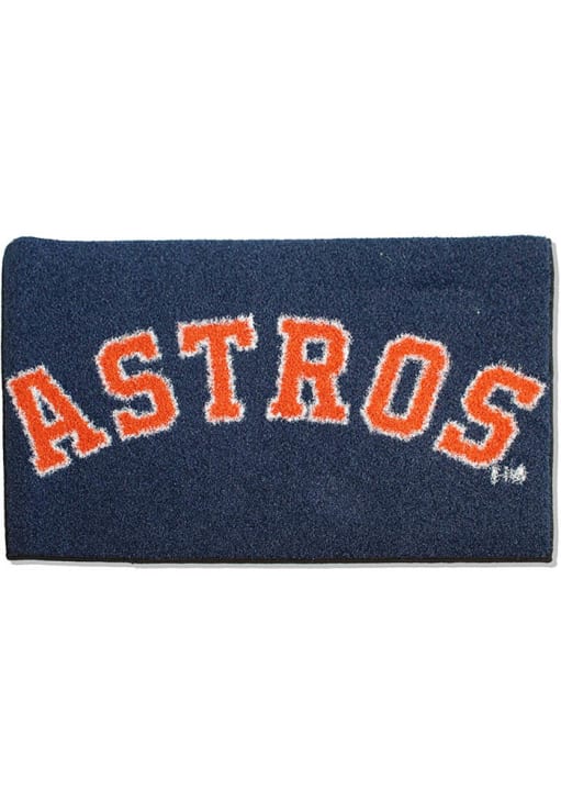 Houston Astros 4x6 Wordmark MVP Authentic Sports Turf Interior Rug - Navy Blue