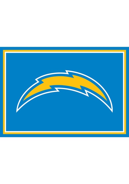 Los Angeles Chargers 3x4 Area Rug Interior Rug - Light Blue