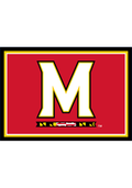 Maryland Terrapins 4x6 Spirit Interior Rug - Red