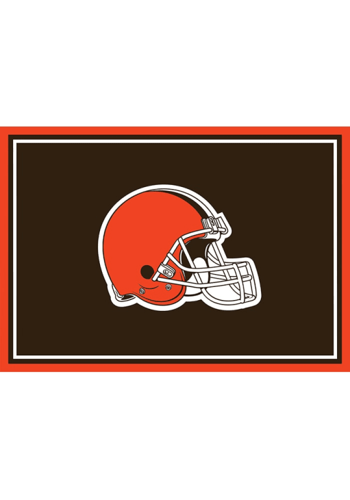 Cleveland Browns 3x4 Area Rug Interior Rug - Brown
