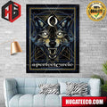 A Perfect Circle Show Tonight‚Äôs Poster For Morrison Co On April 25th 2024 Poster Canvas