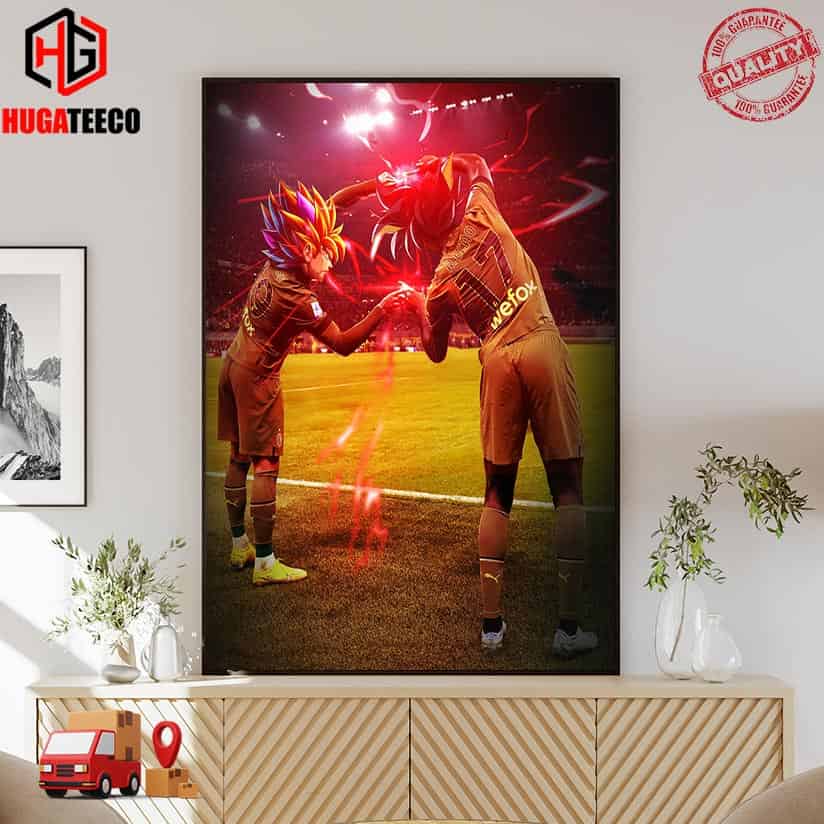 AC Milan Loved Dragon Ball Every Minute Poster Canvas