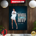 A‚Äôja Wilson 2024 WNBA MVP Home Decor Poster Canvas