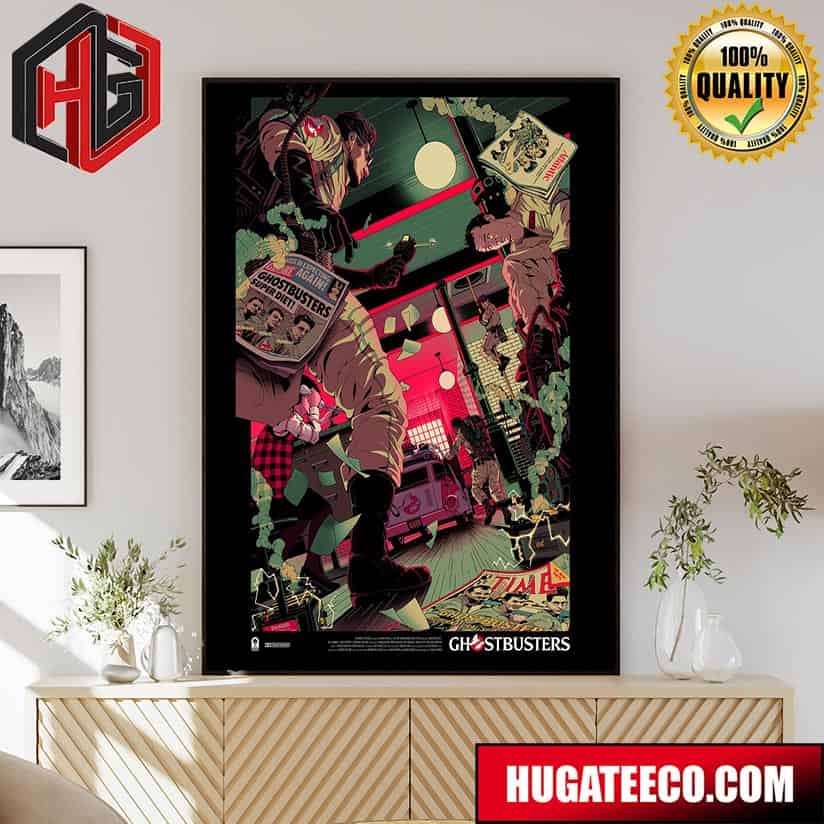 Alternative Poster For Ghostbusters Poster Canvas