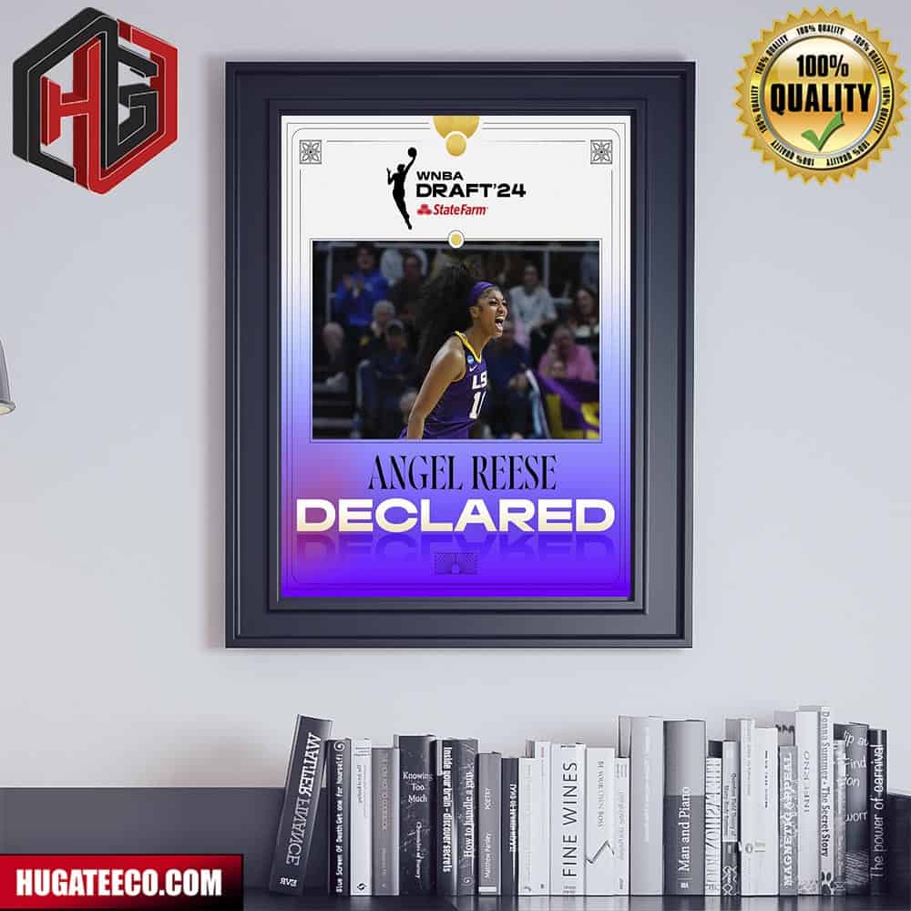 Angel Reese LSU Is The WNBA Draft 2024 Poster Canvas