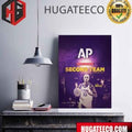 Angel Reese LSU Women‚Äôs Basketball Is On The Associated Press Second Team All-America Poster Canvas
