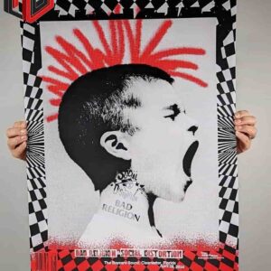 Bad Religion Social Distortion The Baycare Sound Clearwater Florida April 28 2024 Limted Poster Canvas
