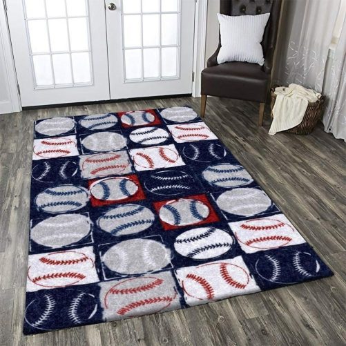 Baseball Rug