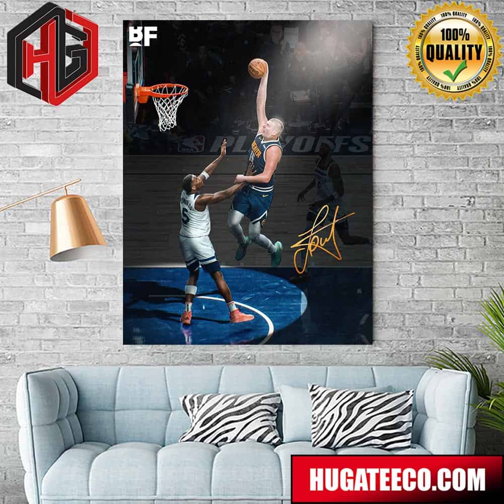 Best Moment Nikola Jokic Slam Dunk In Match Denver Nuggets vs Minnesota Timberwolves NBA 2024