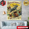 Billy Strings On May 18th 2024 Fiddler‚Äôs Green Amphitheatre Greenwood Village Co Poster Art By Dave Kloc And Jessica Seamans Home Decor Poster Canvas
