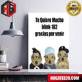 Blink-182 Competed For The First Time At The South American Pear Clpybrco On March Meme Poster Canvas