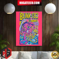 Blink-182‚Äôs Official Poster For Their Show On Fri June 21 Mmxxiv At Kaseya Center In Miami Fl Home Decor Poster Canvas