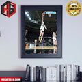 Caitlin Clark 22 Iowa Hawkeyes Scored Dunk Against Lsu NCAA March Madness Poster Canvas