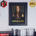 Caitlin Clark Iowa Is The 2024 Jersey Mike‚Äôs Subs Naismith Women?s College Player Of The Year Poster Canvas