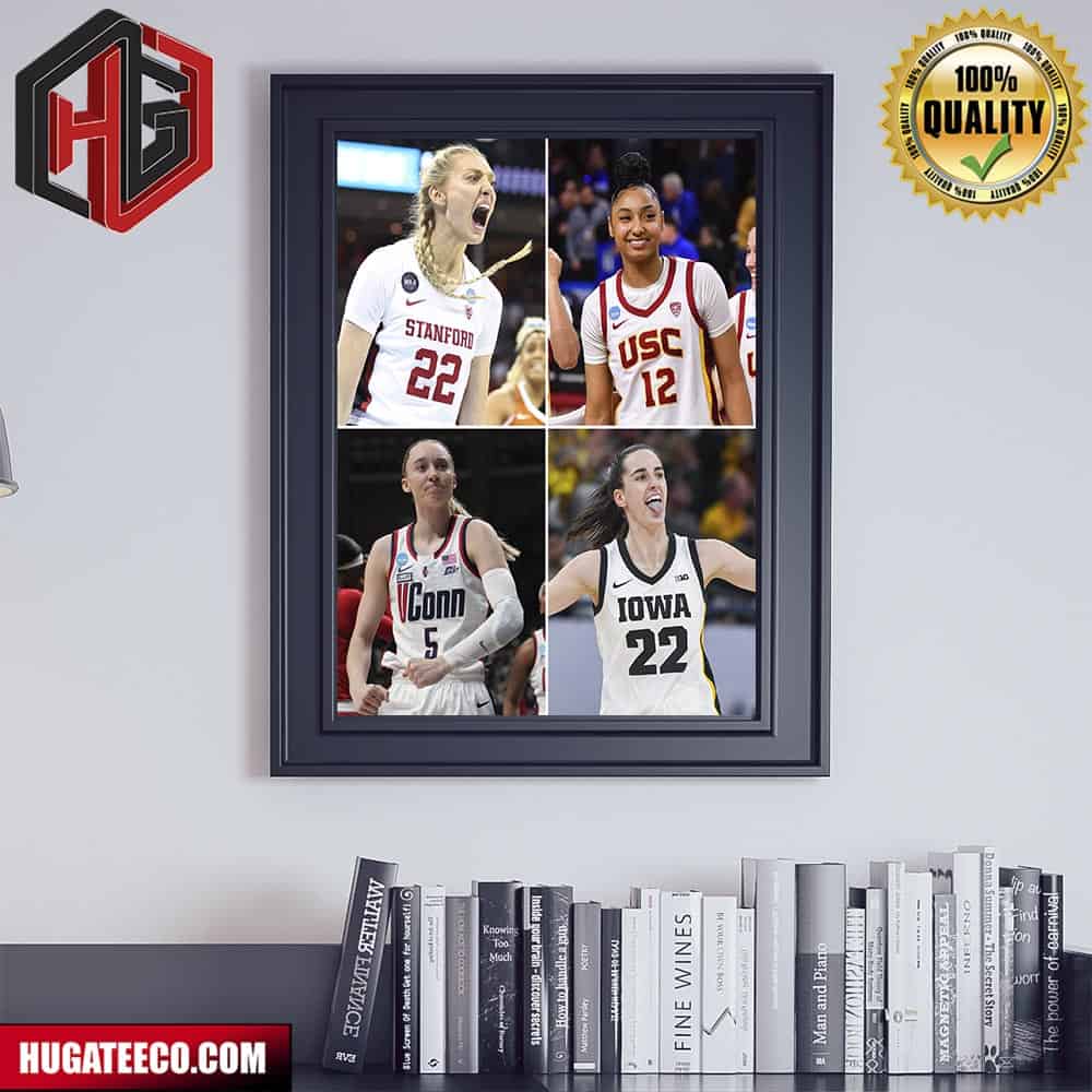 Cameron Brink Caitlin Clark JuJu Watkins Paige Bueckers Is 4 Naismith Women‚Äôs College Player Of The Year Finalists Poster Canvas