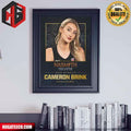 Cameron Brink Stanford Is The 2024 Naismith Women?s College Defensive Player Of The Year Poster Canvas