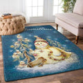 Snowman Christmas Rug