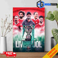 Captain Virgil Van Dijk Secures Liverpool‚Äôs Carabao Cup Triumph Against Chelsea With Winning Goal Poster Canvas