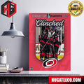 Carolina Hurricanes Are Surging Into The Stanley Cup Playoffs 2024 NHL Poster Canvas