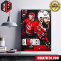 Carolina Hurricanes Have Officially Clinched Their Spot In The Stanley Cup Playoffs 2024 NHL Poster Canvas